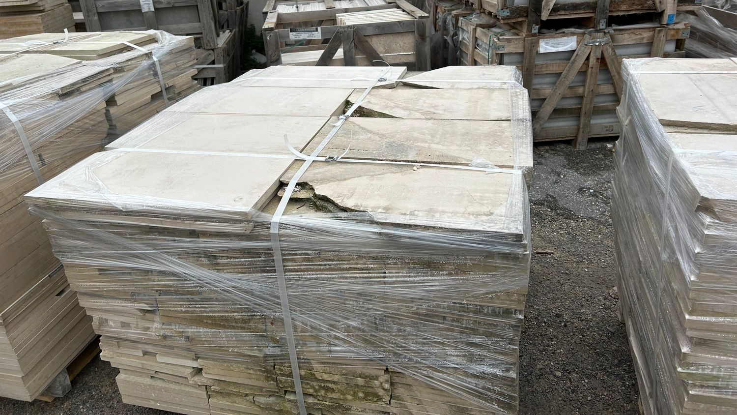 OPUS INCERTUM WHITE STONE – Indoor and Outdoor Paving — Price per m²