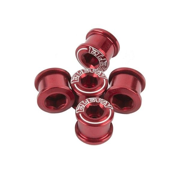 PACK CHAINRING BOLTS ELEVN 8.5X4MM ALLOY DOUBLE CLAMPING