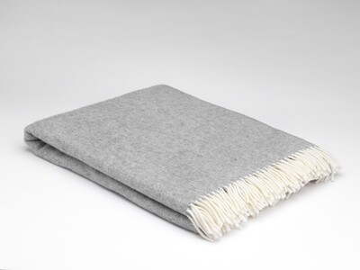 Uniform Grey Herringbone Supersoft Throw Uniform Grey Herringbone Supersoft Throw