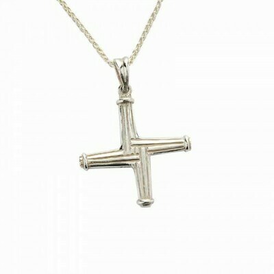 Sterling Silver St Brigid's Cross - Large Sterling Silver St Brigid's Cross - Large