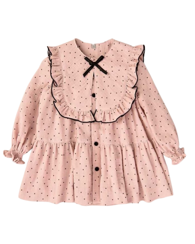 Vestido Estrellitas rosa