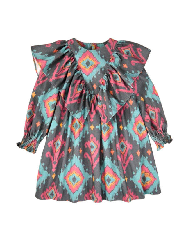 Vestido estampado Étnico