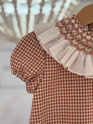 Vestido Valentina manga corta