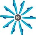 Uitdeelcadeaus set van 10 kazoos - blauw