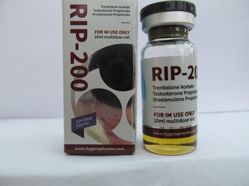 Introducing RIP 200 by Hygene Pharma - Unlock Razor-Sharp Definition with this Cutting and Stripping Blend of Fast-Acting Test/Tren