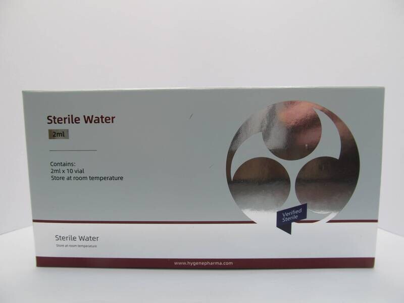 Sterile Water (for injection) - 10 x 1ml ampules