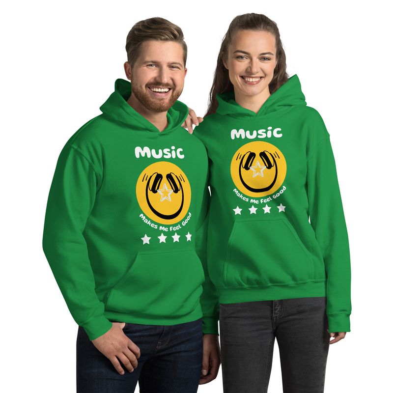 Music Makes Me Feel Good Unisex Hoodie