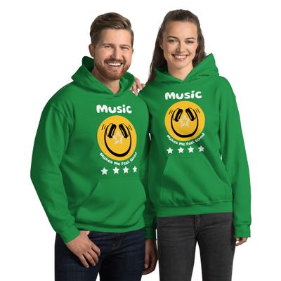 Music Makes Me Feel Good Unisex Hoodie