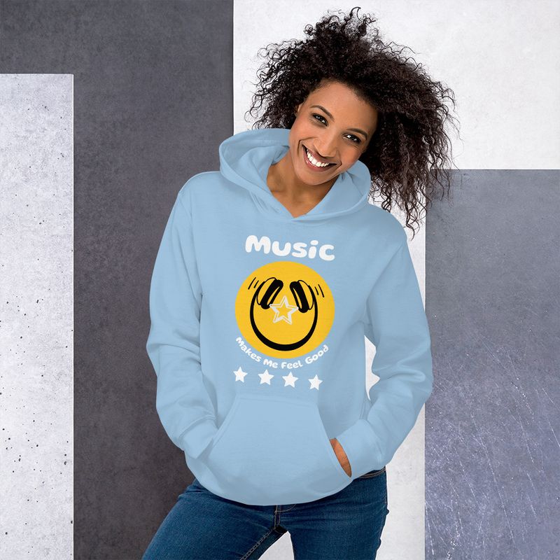 Music Makes Me Feel Good Unisex Hoodie