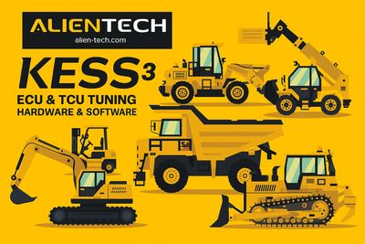 KESS3 Slave – Agriculture – Trucks  & Buses OBD + Bench + Boot