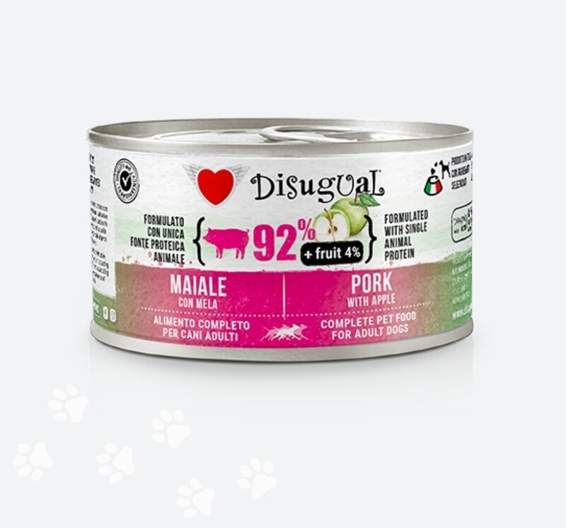 Disugual Fruit Cerdo con Manzana