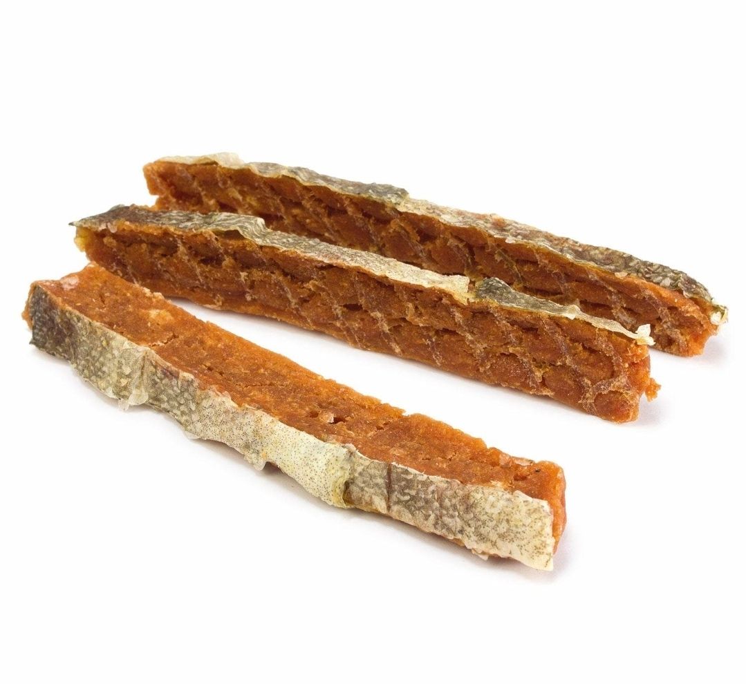 Barritas de Salmón con Piel