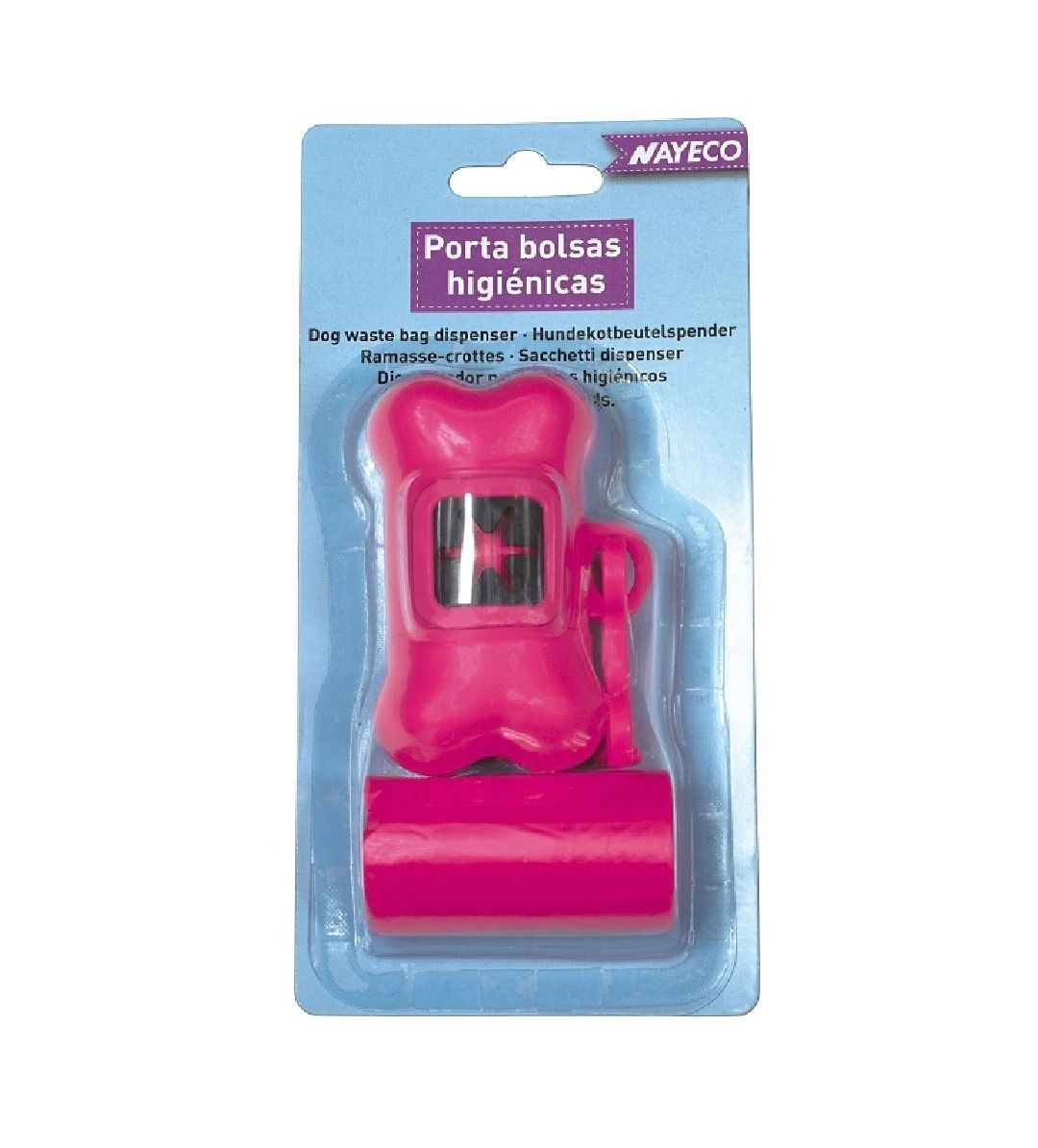 Hueso Portabolsas con recambios Rosa Hueso Portabolsas con recambios Rosa