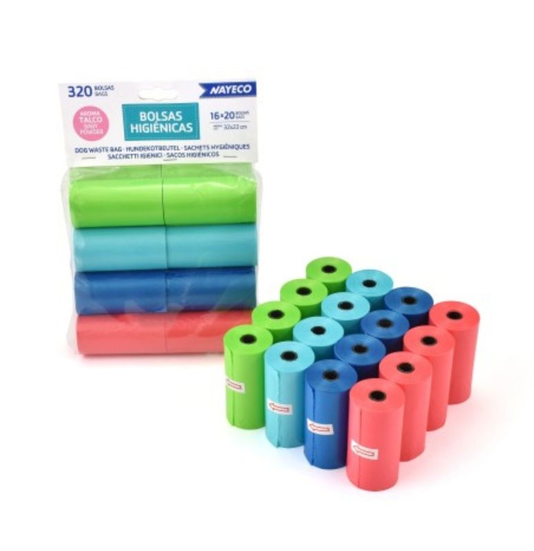 Bolsas Higiénicas Talco