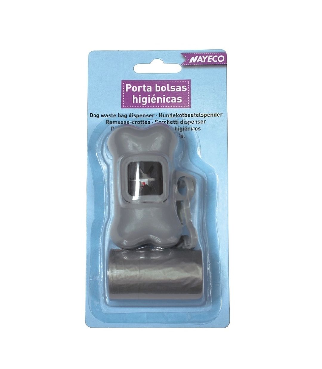 Hueso Portabolsas con recambios Gris Hueso Portabolsas con recambios Gris