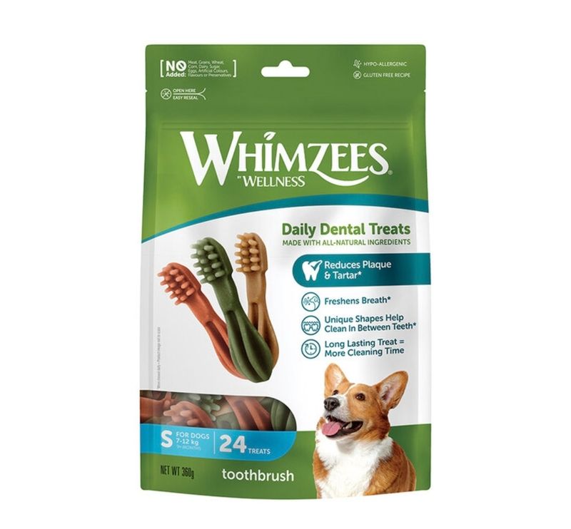 Whimzees Cepillos Dentales Talla S