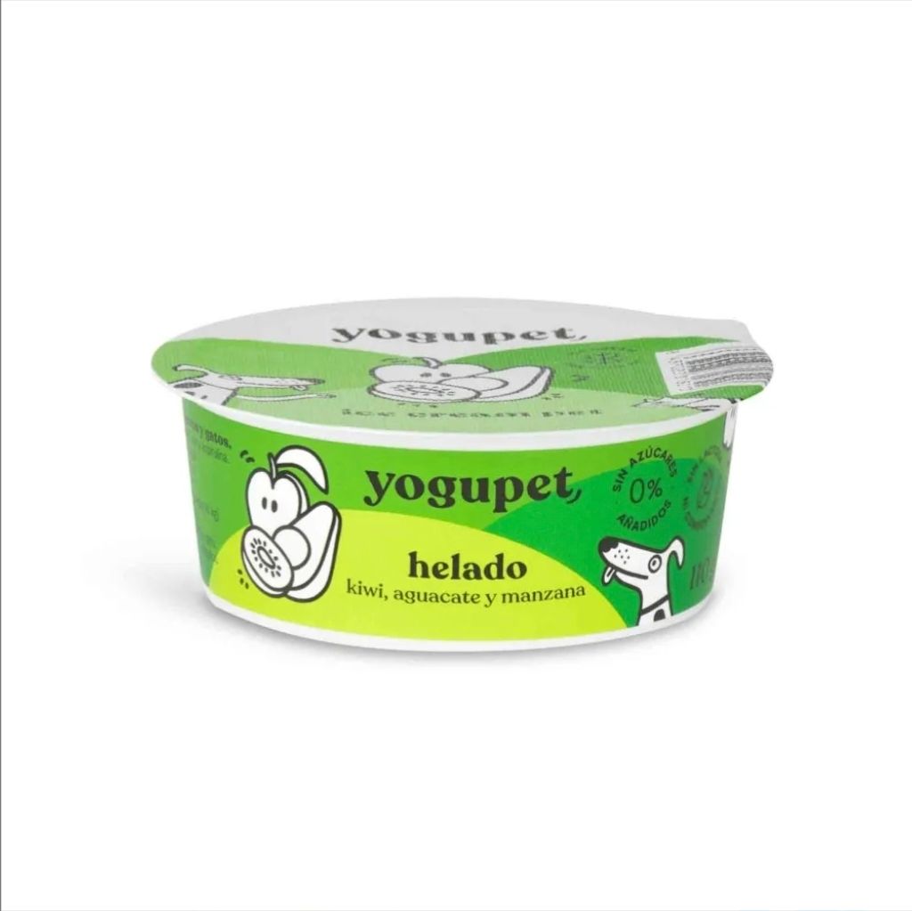 Yogupet Yogur Helado Kiwi Aguacate y Manzana