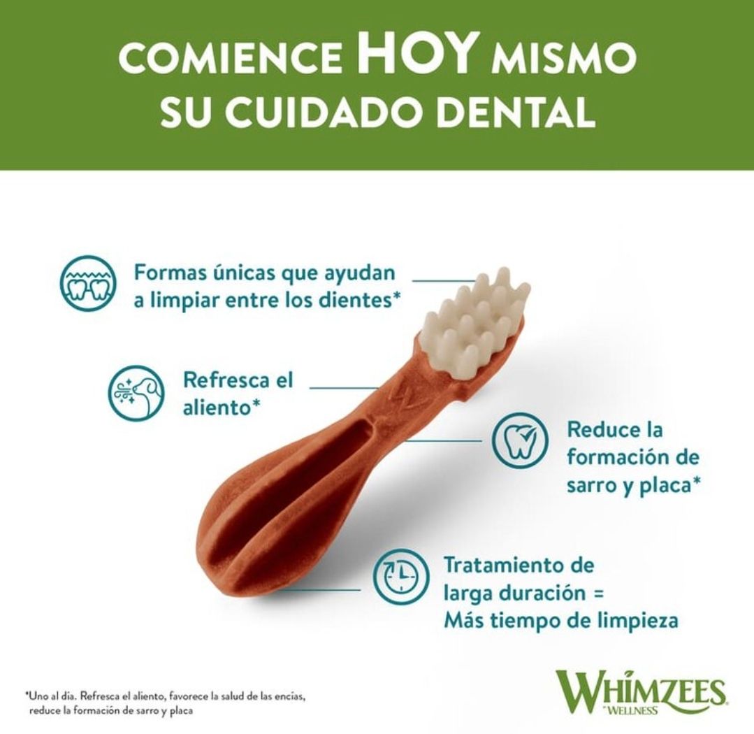 Cepillo Dental Whimzees Talla S Granel