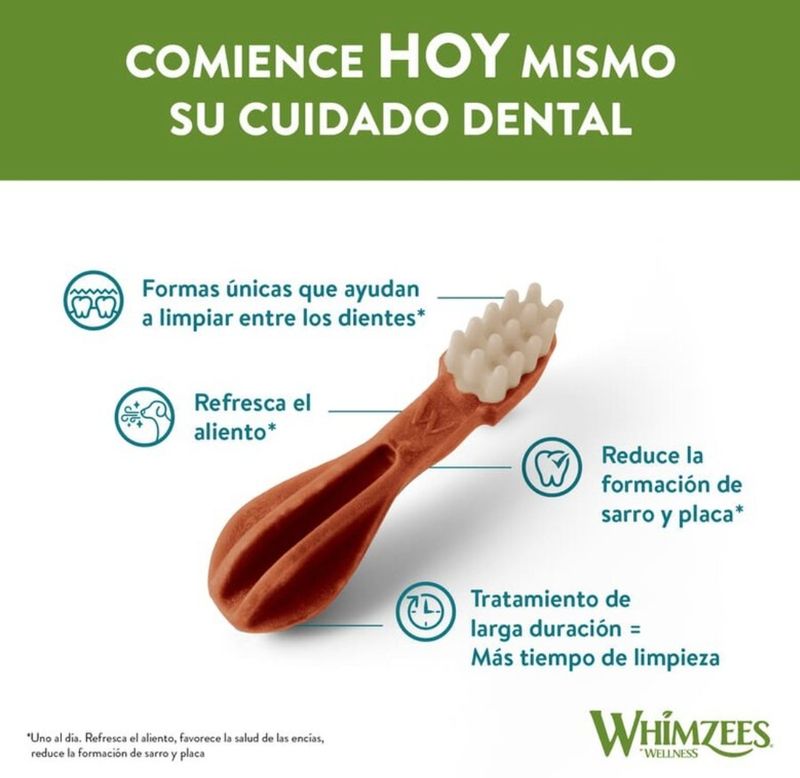 Cepillo Dental Whimzees Talla S Granel