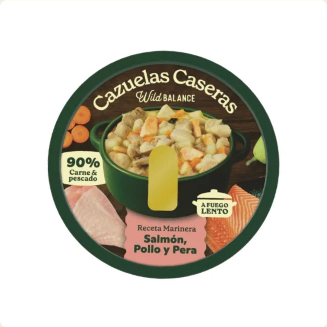 Cazuela Casera de Salmón, pollo y pera. Cazuela Casera de Salmón, pollo y pera.