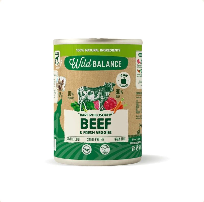 Lata Filosofía Barf Ternera