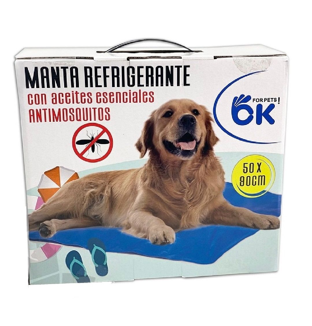 Colchón Refrescante Antimosquitos 50x90