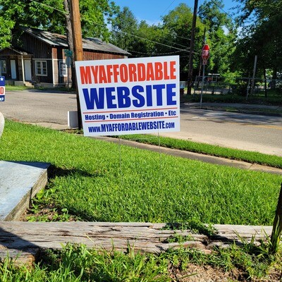 24" x 18" Yard Signs Full Color