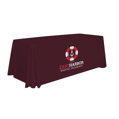 6&#39; Stain-Resistant 4-Sided Throw (One Imprint Location)