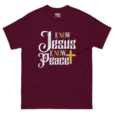 Know Jesus, Know Peace T-shirt