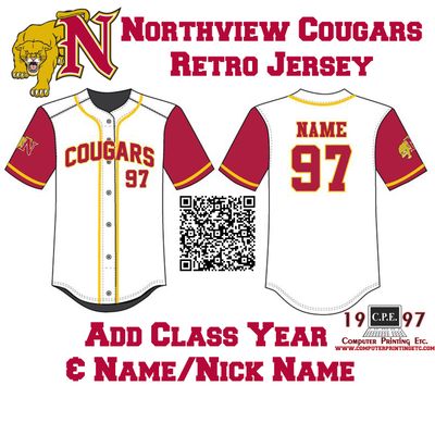 Dothan High Tigers and Northview High Cougars Retro Class Baseball Jerseys