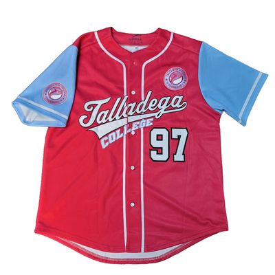 Talladega College Custom Class Baseball Jersey (UPHILL™ Homerun Tackle Twill Baseball Jersey with Buttons)