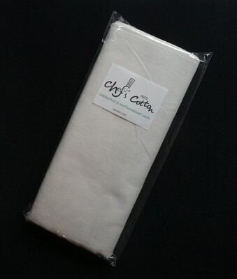 BOLT(10M) Chef's Cotton 100% Unbleached Roll ,Non-fluorescent fabric