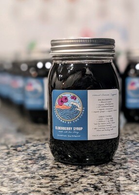Organic Elderberry Syrup (16 oz)