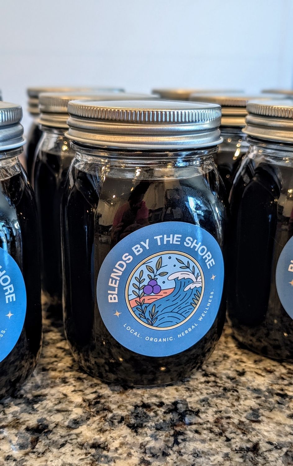 Organic Elderberry Syrup (16 oz)