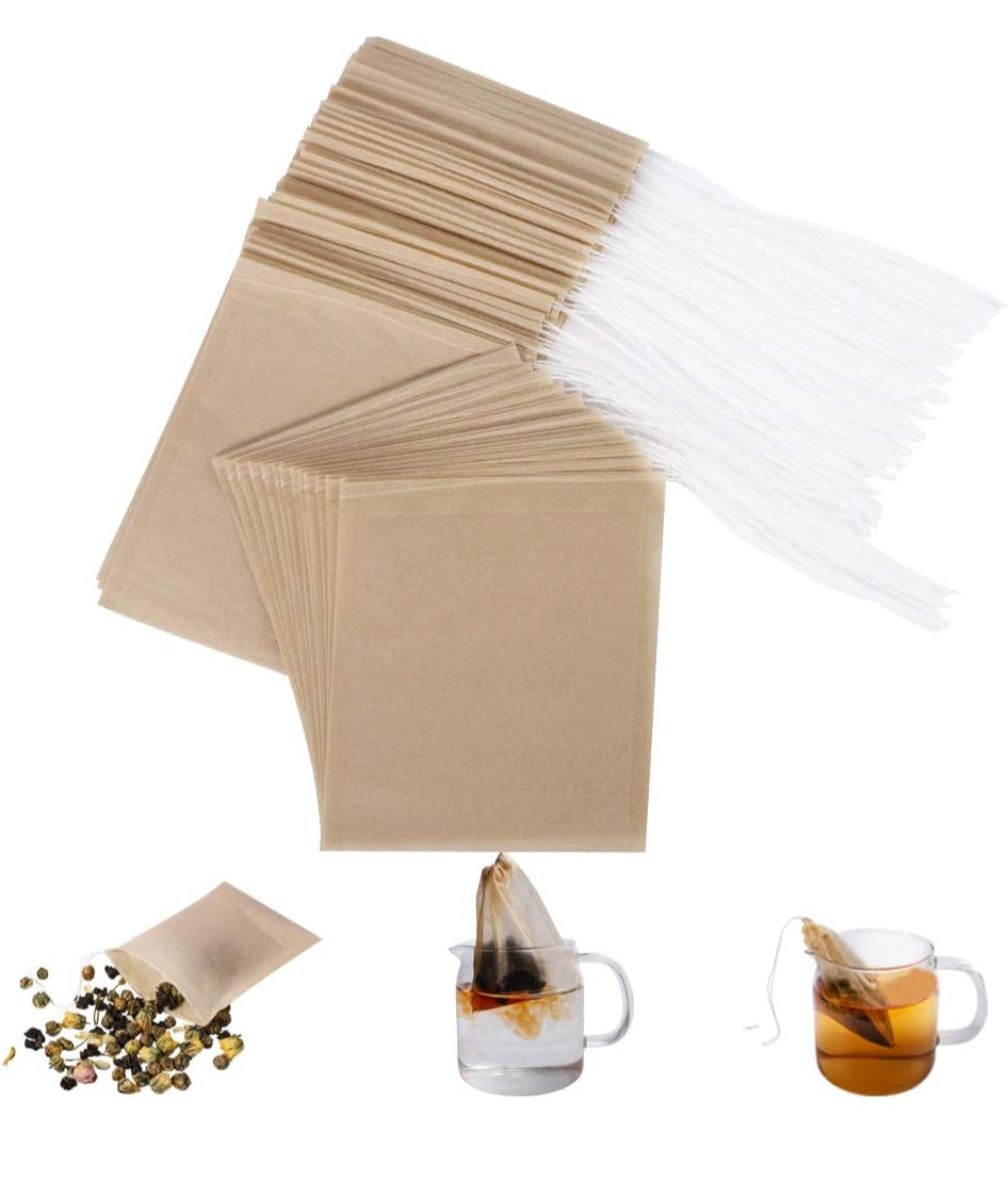 Disposable Eco-Friendly Tea Bags (10-Pack)