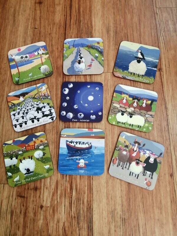 4 Coaster Selection by Thomas Joseph