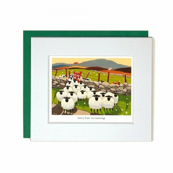 Sorry Ewe'r Leaving Gift Card