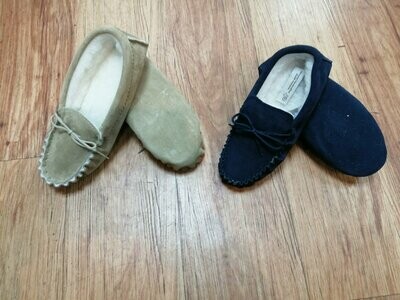 Moccasin Slippers (Unisex Soft Soled)