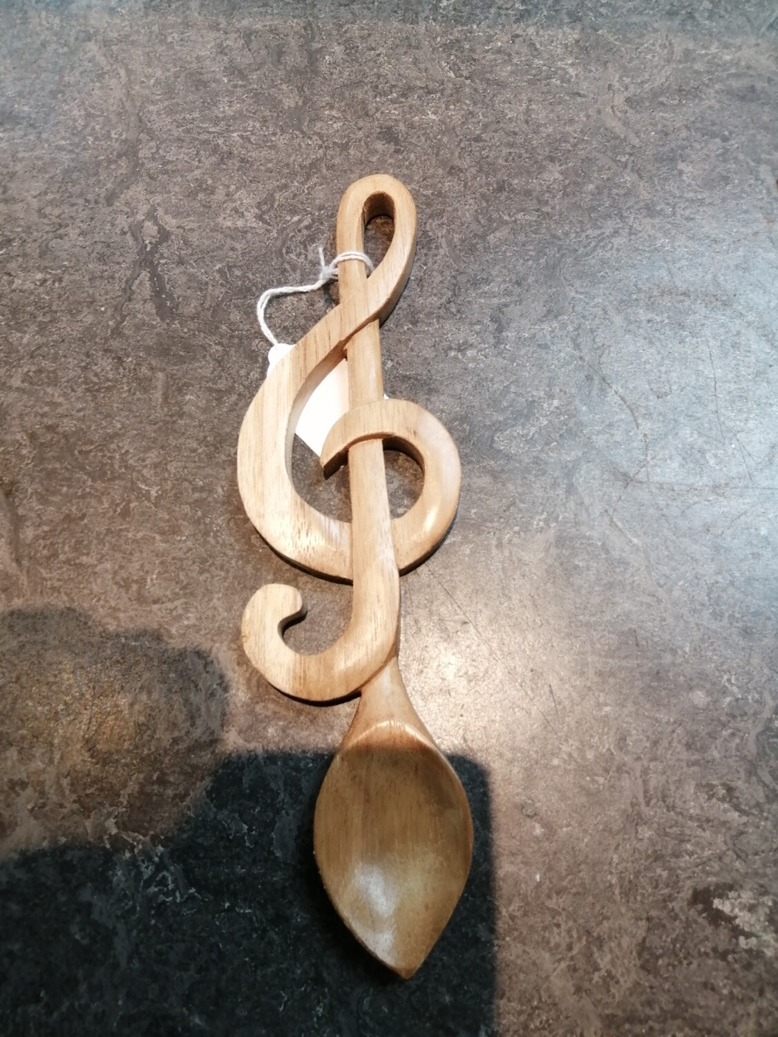 Handcarved 'Treble Clef' Lovespoon