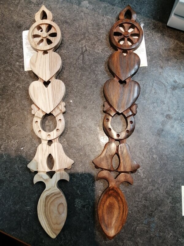 Large Wedding or Anniversary Lovespoon