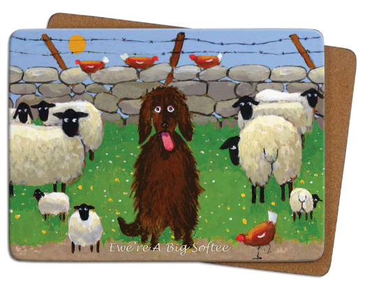 'Ewe're a big softee' Placemat by Thomas Joseph