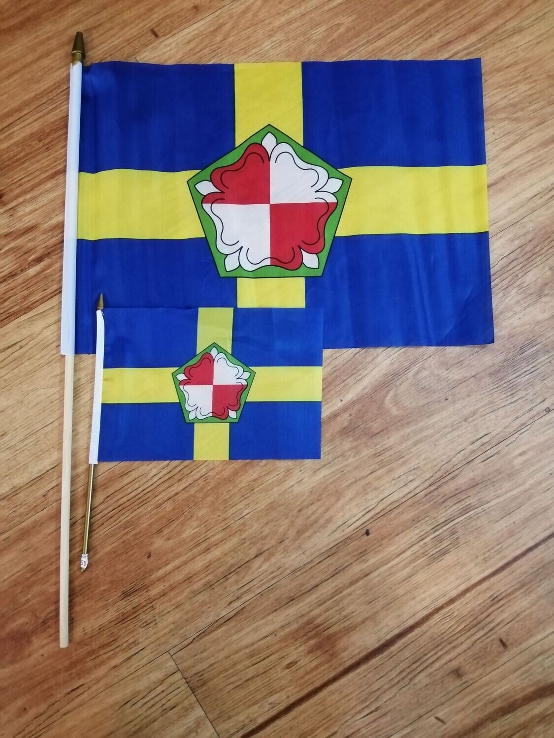 Large Pembrokeshire Flag on Stick