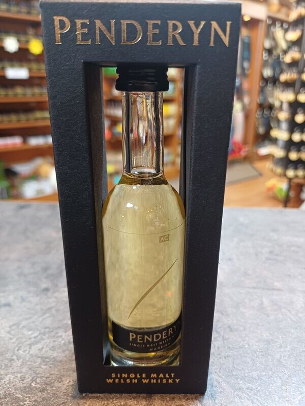 Penderyn Single Malt - Madeira Finish 5cl Miniature -Boxed