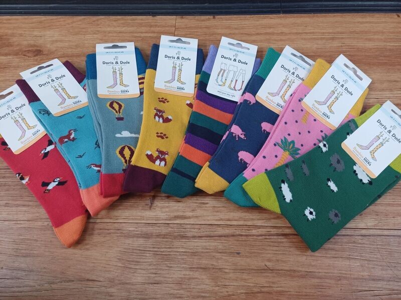 Bamboo Novelty Socks - Mens' 7-11