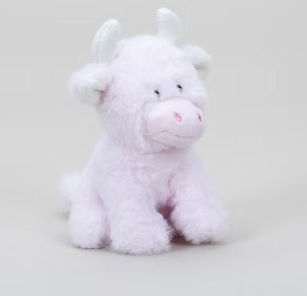 Mini Highland Cow Baby Pink by Jomanda