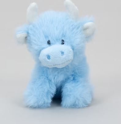 Mini Highland Cow Light Blue by Jomanda