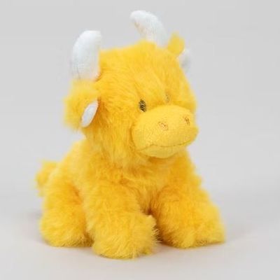 Mini Highland Cow Orange by Jomanda