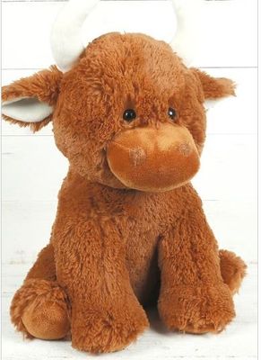 Large Highland Cow Brown by Jomanda