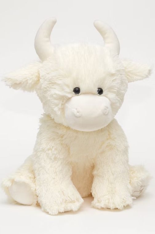 Cream Extra Large Highland Coo Cow by Jomanda