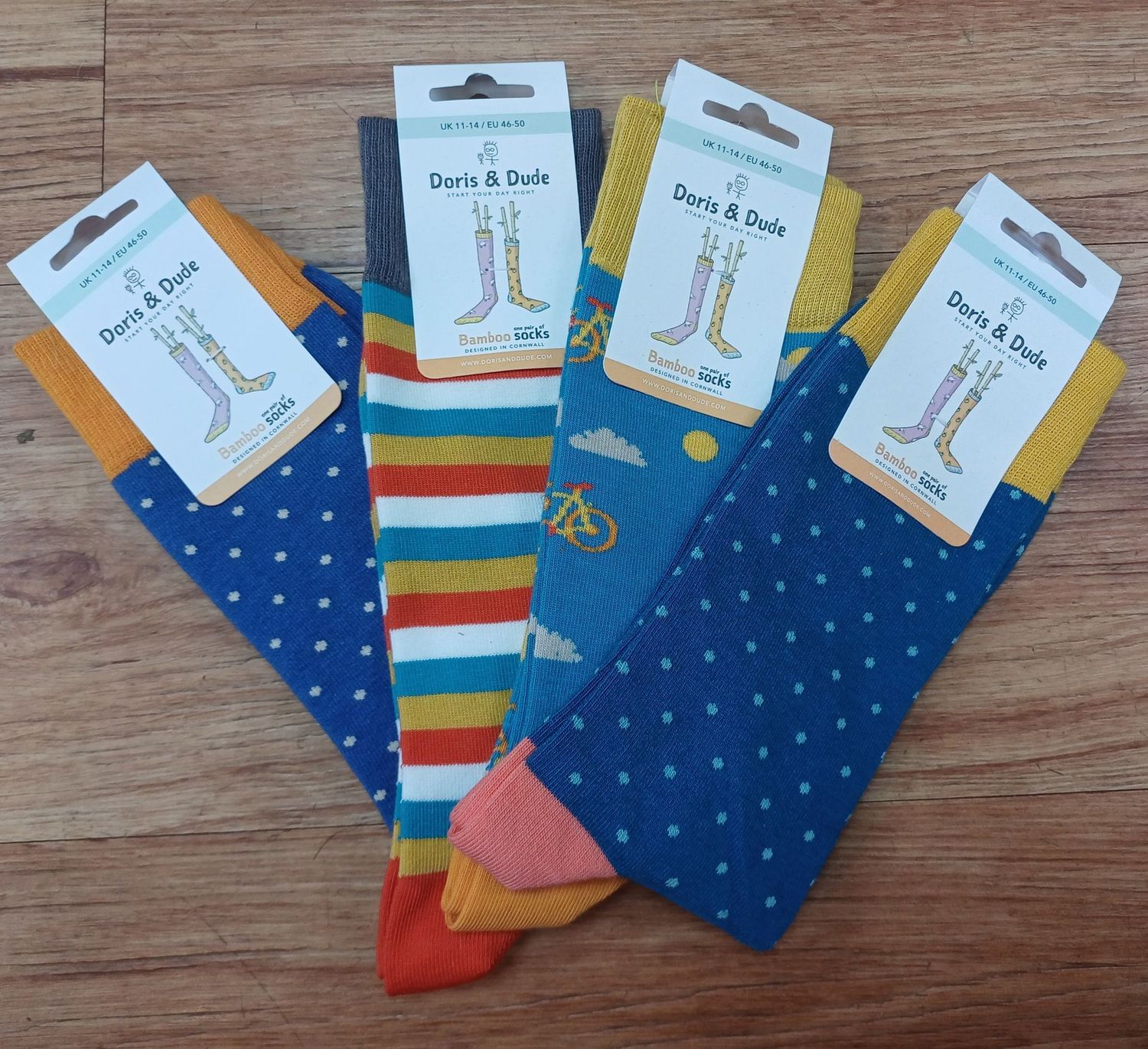 Bamboo Novelty Socks - Mens' 11-14